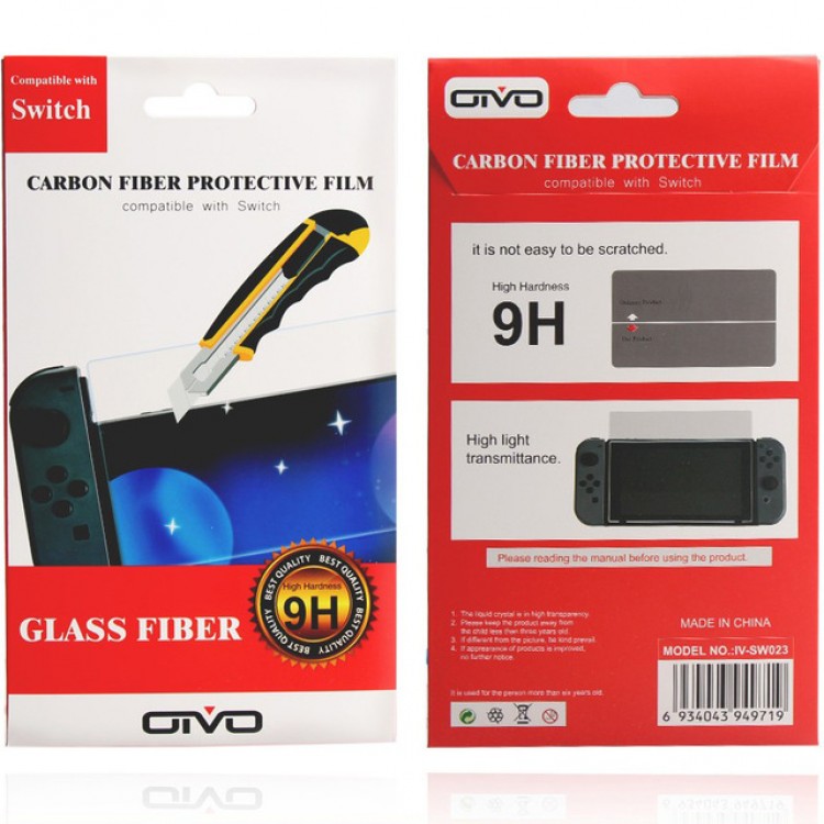 OiVO Glass Fiber LCD Protective Film for Nintendo Switch لوازم جانبی 